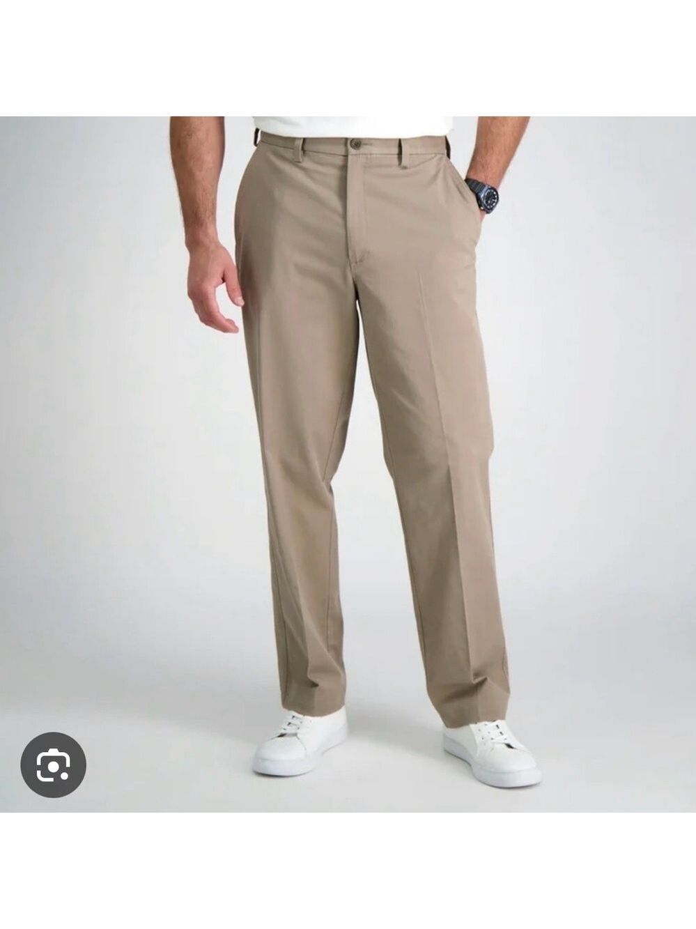Haggar Men's Classic Fit Premium Comfort Khaki Chinos Dress Pants - NWT